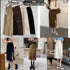 KELTIS Ladies Stylist Aline Side Slit Hight Waist Skirts